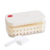 Press-type ice cube tray, easy to demold, large-capacity ice-making box, home with lid storage, ice mold, food-grade kitchen Item Picture